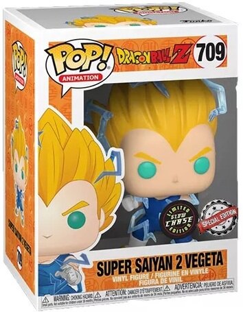 Funko Pop Vegeta Super Saiyan 2 Chase 709 Dragon Ball Z