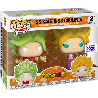 Funko Pop! Dragon Ball Z Super - Ss Kale & Ss Caulifla 2 Pack Funimation 2020 Exclusive
