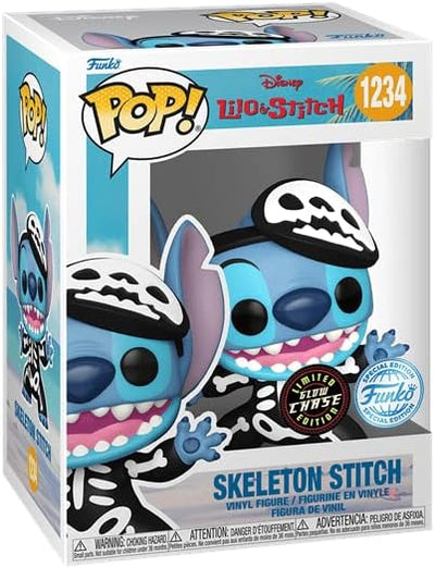 Funko Pop Chase! Skeleton Stitch 1234 Lilo & Stitch