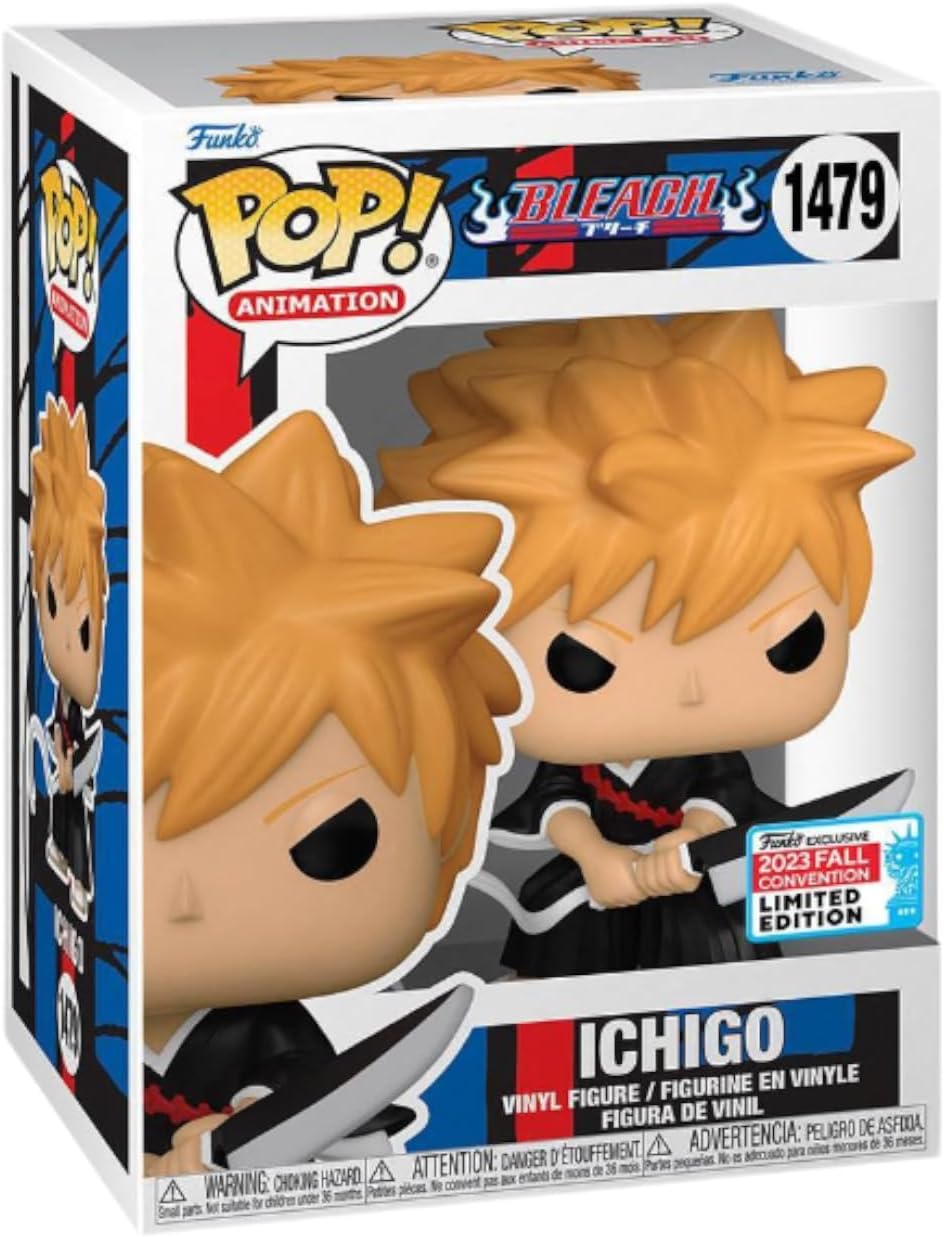 Funko Pop Bleach Ichigo 1479 Fall Convention 2023