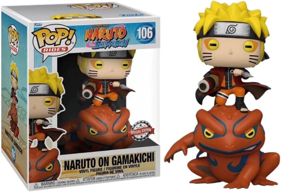 Funko Pop Naruto sur Gamakichi 106 Naruto Shippuden