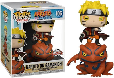 Funko Pop! Naruto On Gamakichi - 106 Naruto Shippuden