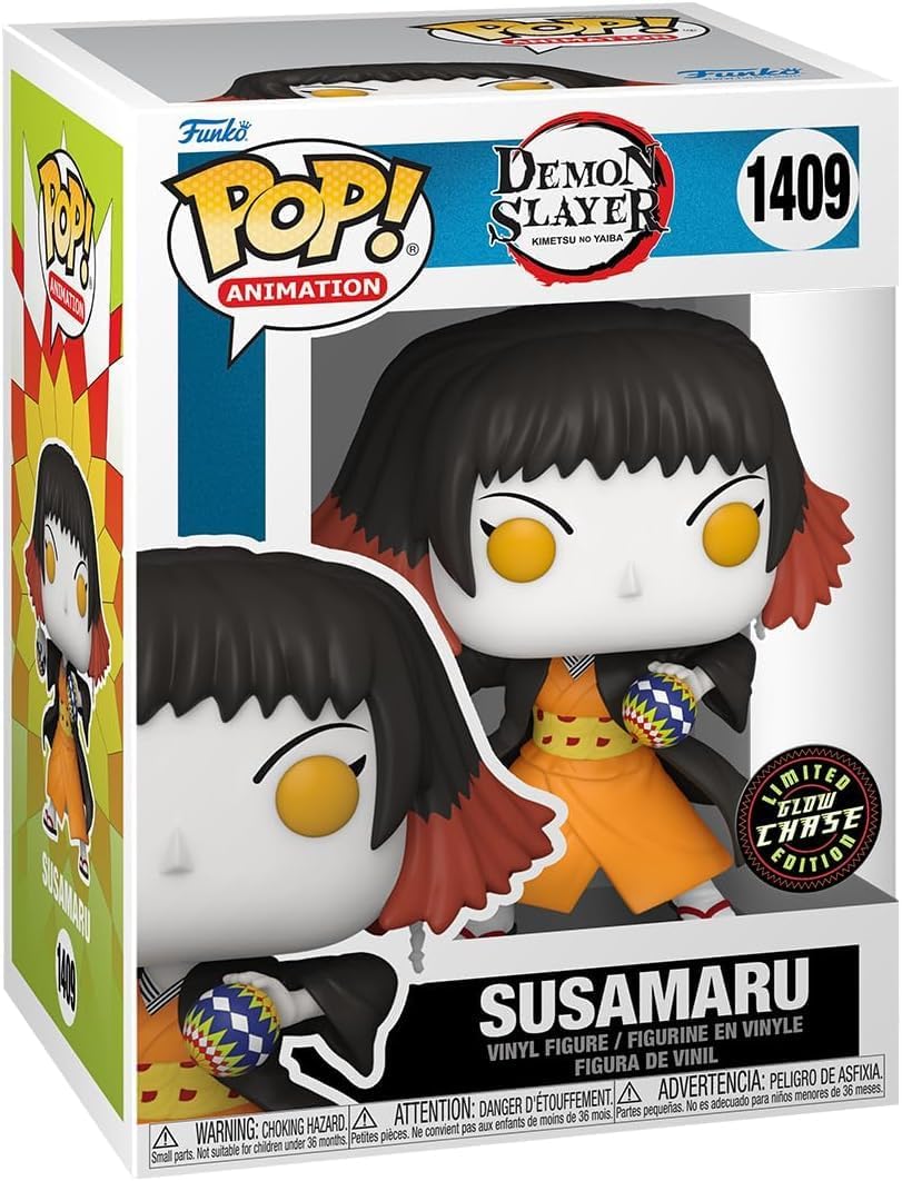 Funko Pop Chase Susamaru 1409 Demon Slayer Glow Edition