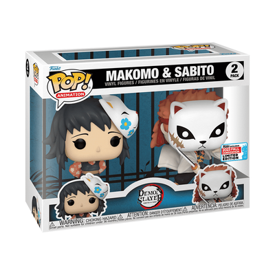 Funko Pop! Makomo & Sabito 2-Pack Demon Slayer