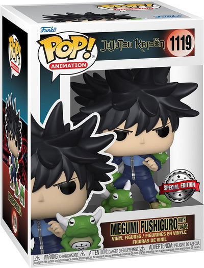 Funko Pop! Megumi W/ Toads 1119 Jujutsu Kaisen