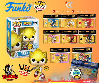 Bundle Sonic Cartoon Kingdom & Funko Pop