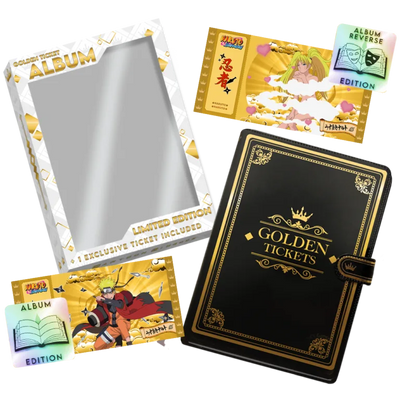 Classeur Golden Tickets Black Edition – Rangement Cartes Pokémon