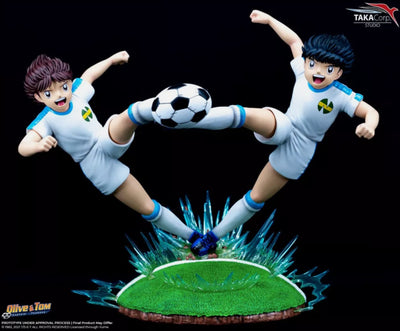 Statuette Captain Tsubasa Olive et Tom 1/6 Résine - Taka