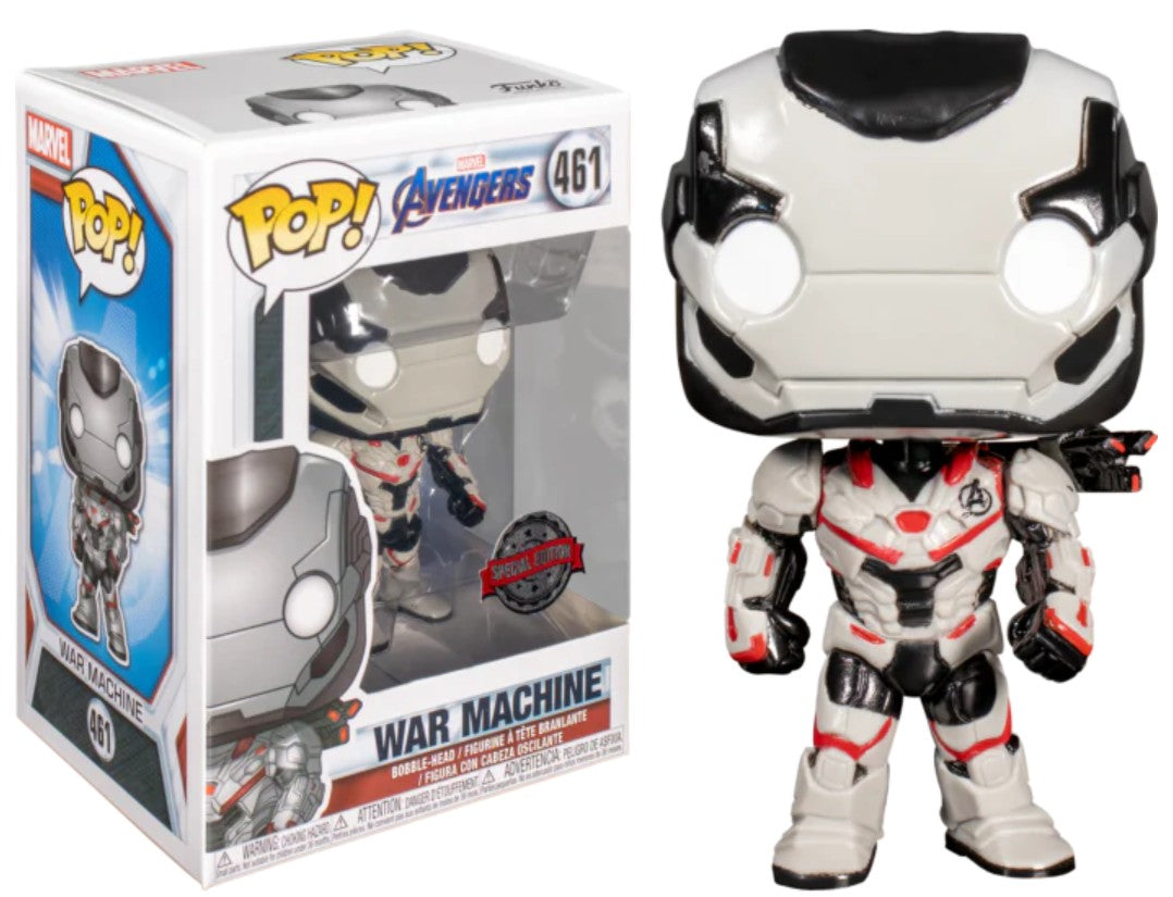 Funko Pop War Machine 461 Marvel Avengers Special Edition