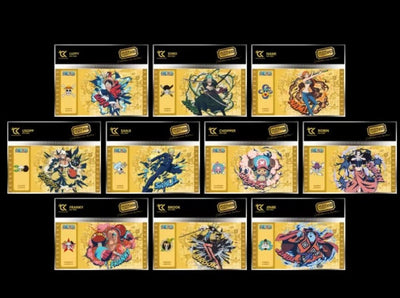 One Piece Set De 10 Golden Tickets Coll. 1
