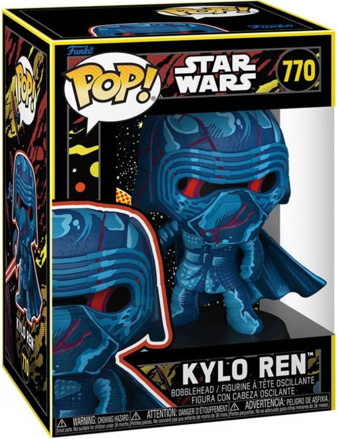 Funko Pop! Kylo Ren 770 Retro Star Wars - Figurine Officielle