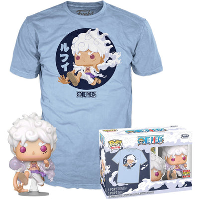 Funko Pop & Tee! One Piece Luffy Fifth Gear Edition Limitée