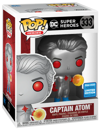 Funko Pop! Captain Atom 333 Super Heroes