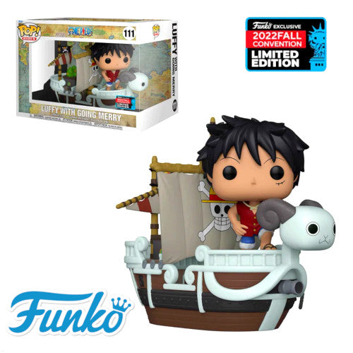 Funko Pop Luffy with Going Merry 111 One Piece Convention