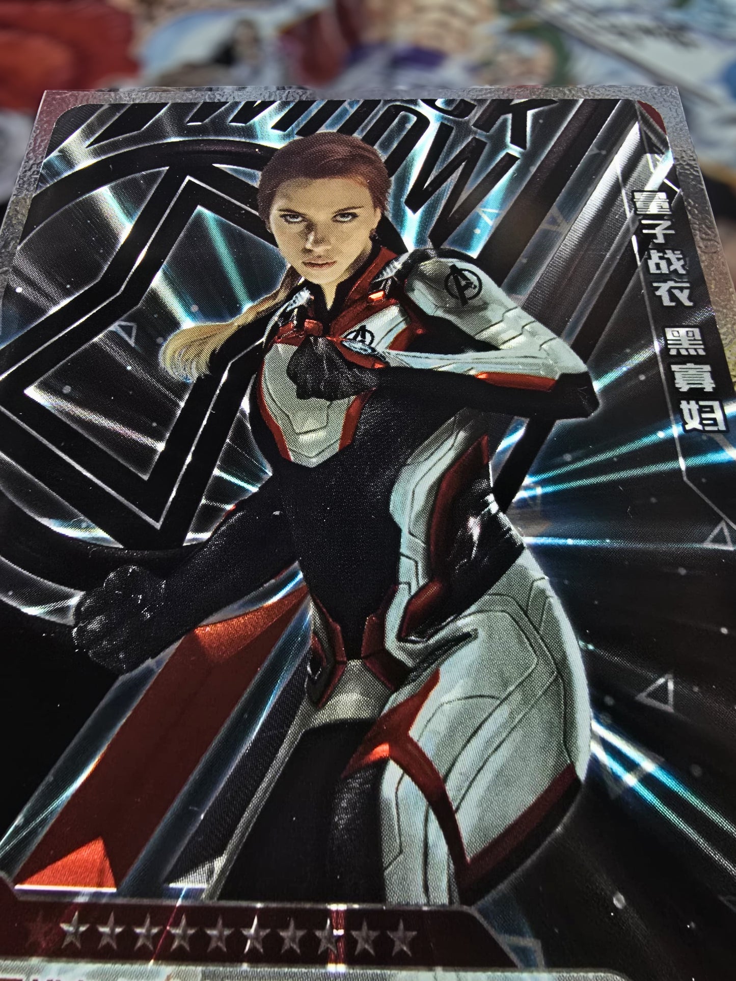 Marvel Hero Battle - Quantum suite Black Widow - MW01-011 UR Alternative