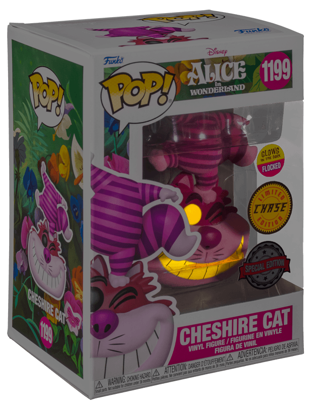 Funko Pop! Cheshire Cat 1199 Alice in Wonderland GITD Chase