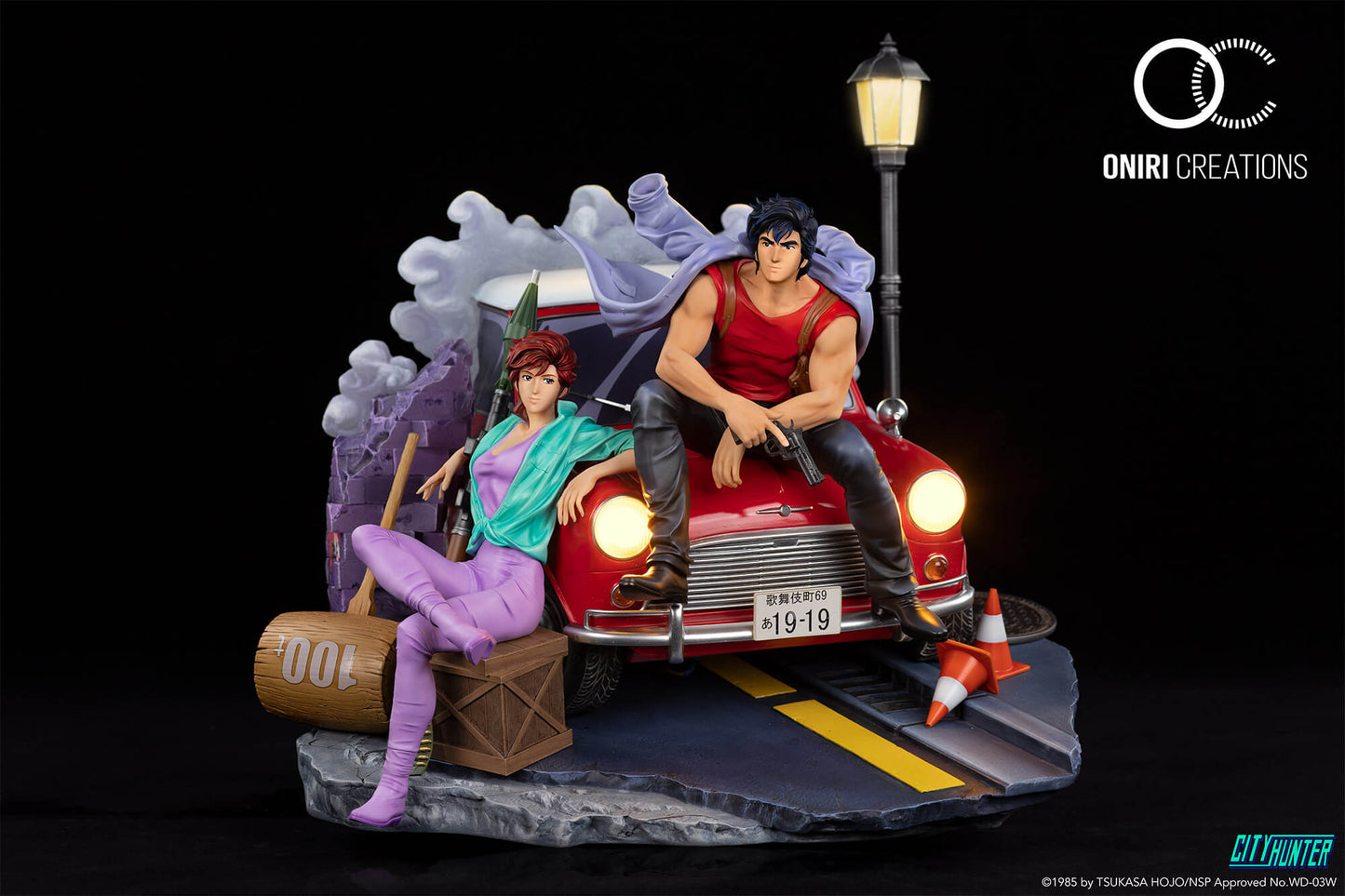 City Hunter 35th Anniversary Statue