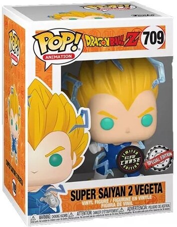 Funko Pop CHASE! Super Saiyan 2 Vegeta (709) Dragonball Z