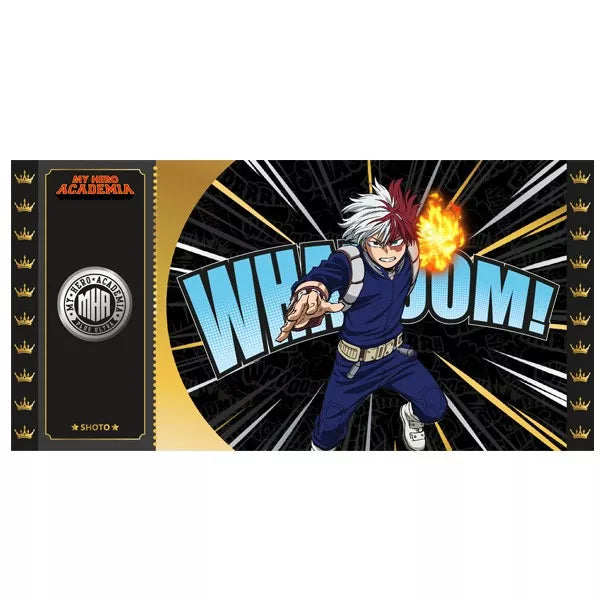 Lot of 15 Golden Tickets Black Edition My Hero Academia – Limited Edition numérotés