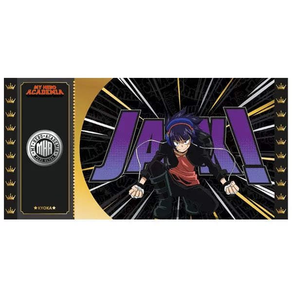Lot of 15 Golden Tickets Black Edition My Hero Academia – Limited Edition numérotés