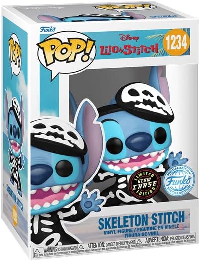 Funko Pop! Skeleton Stitch (1234) Lilo & Stitch