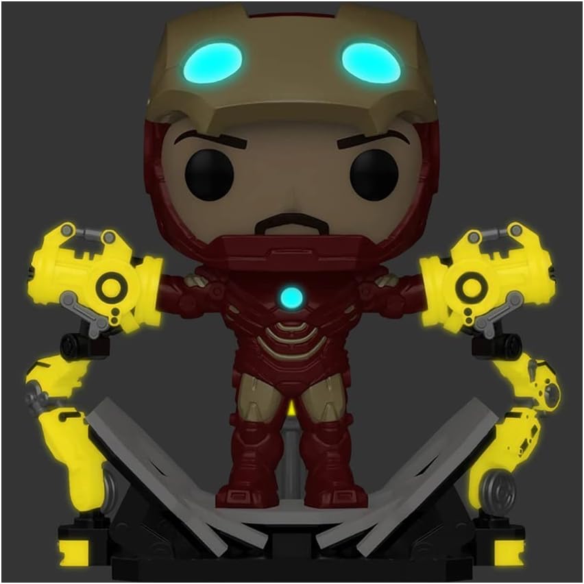 Comics & Funko & Card Iron Man with gantry