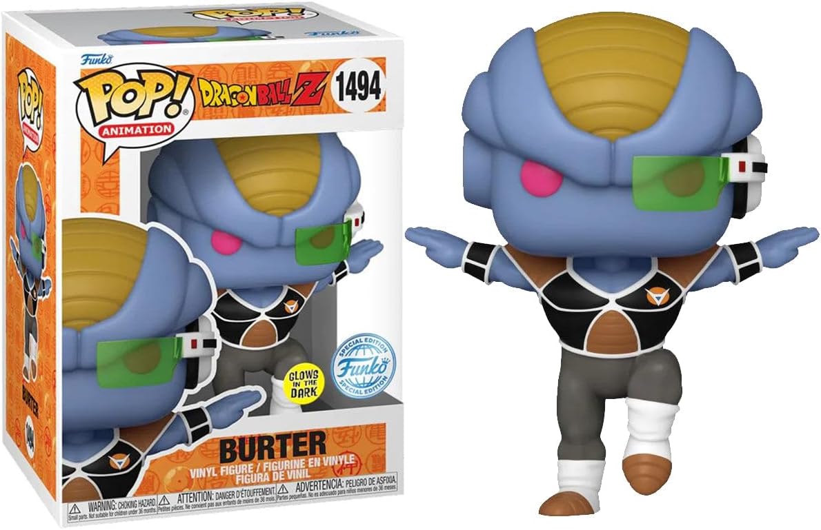 Funko Pop! Dragonball Z - Burter 1494 Glows in the Dark (Special Edition)