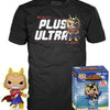 Funko pop & Tee! My Hero Academia All Might Exclusive (Glow in the Dark)