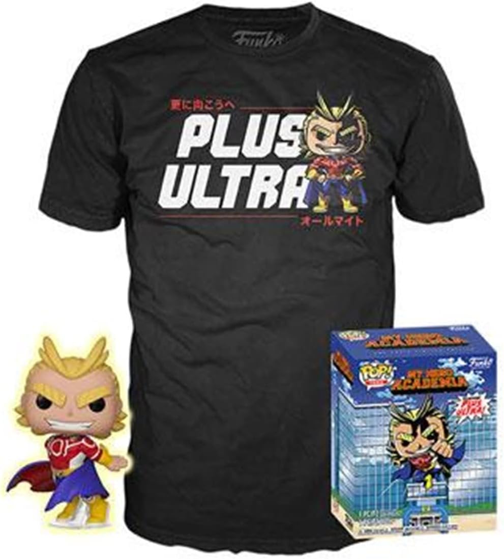 Funko pop & Tee! My Hero Academia All Might Exclusive (Glow in the Dark)