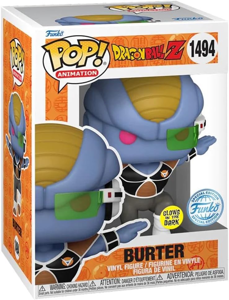 Funko Pop! Dragonball Z - Burter 1494 Glows in the Dark (Special Edition)