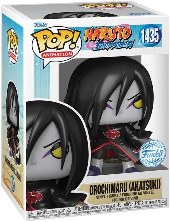 Funko Pop! Orochimaru w/akatsuki (1435) Naruto Shippuden (Metallic)