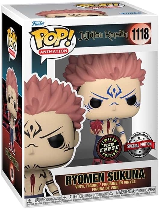 Funko Pop CHASE! Ryomen Sukuna (1118) Jujutu Kaisen