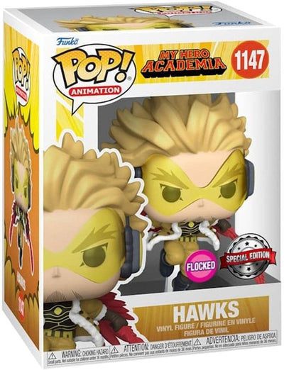 Funko Pop! My Hero Academia - Hawks - 1147 (Flocked)