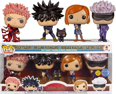 Funko Pop! 4-Pack Jujutsu Kaisen
