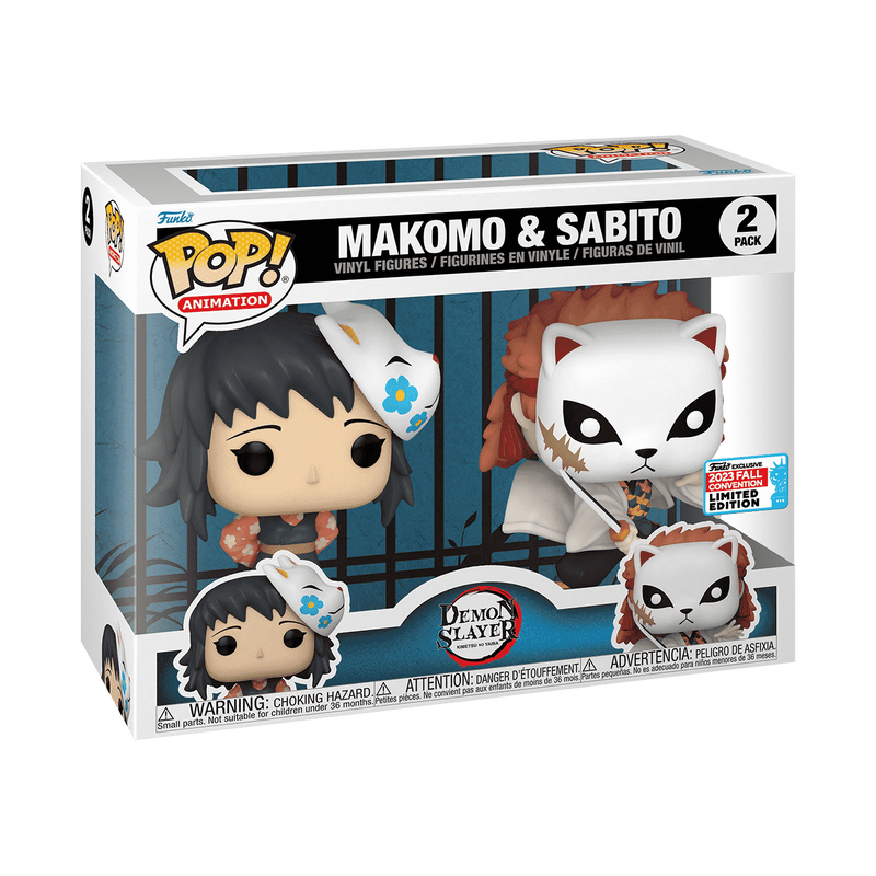 Funko Pop! Makomo & Sabito (2-Pack) Demon Slayer