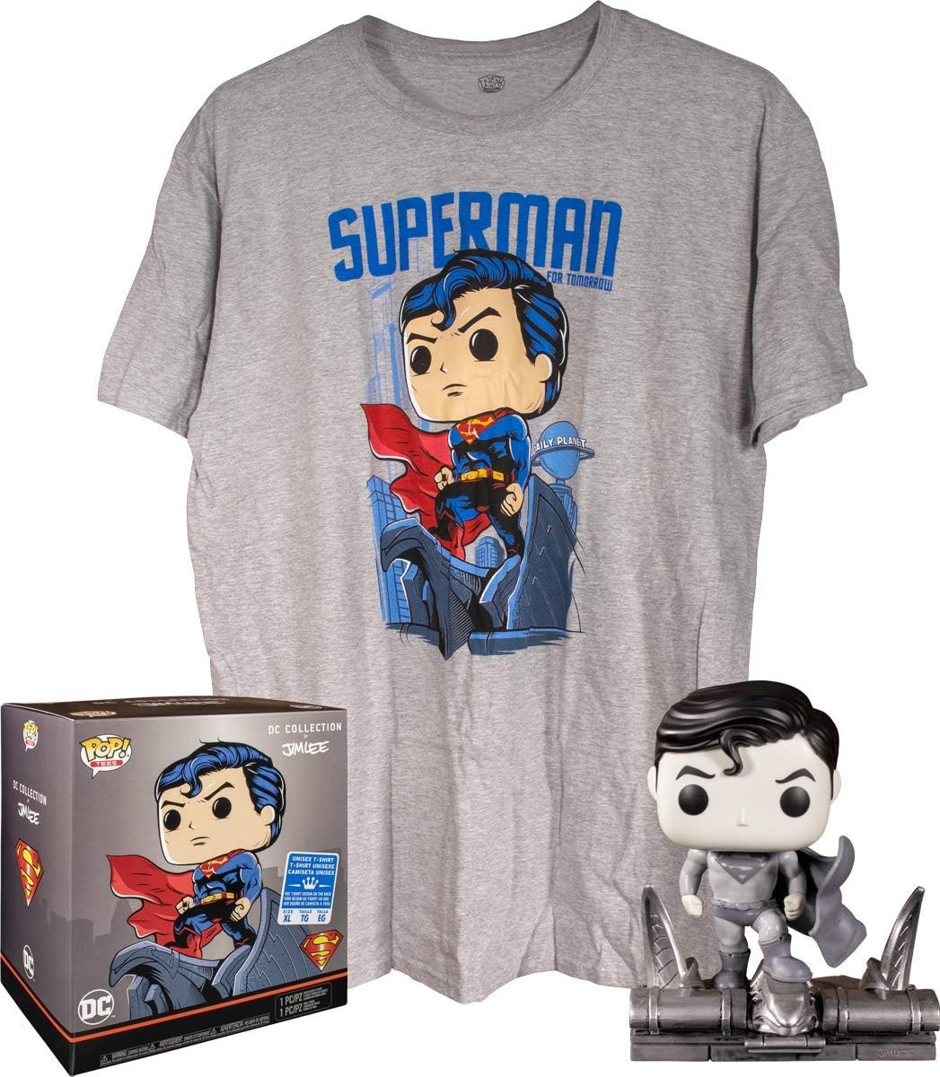 Funko pop & Tee! DC Comics Jim Lee Superman Exclusive