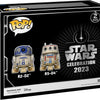 Funko Pop! Star Wars - 2-Pack R2-D2 & R5-D4 (Edition Limitée Galactic Convention 2023)