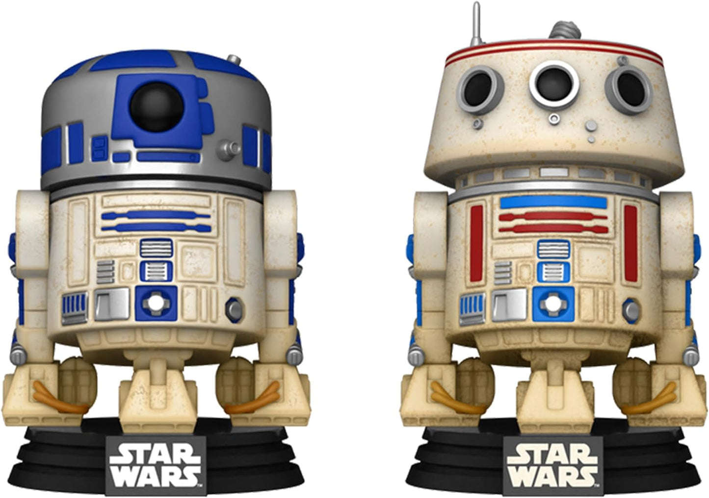 Funko Pop! Star Wars - 2-Pack R2-D2 & R5-D4 (Edition Limitée Galactic Convention 2023)