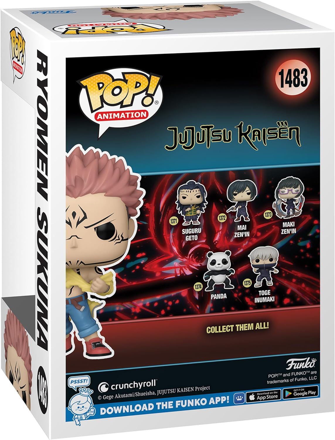 Funko pop! Jujutu Kaisen - Ryomen Sukuna - 1483