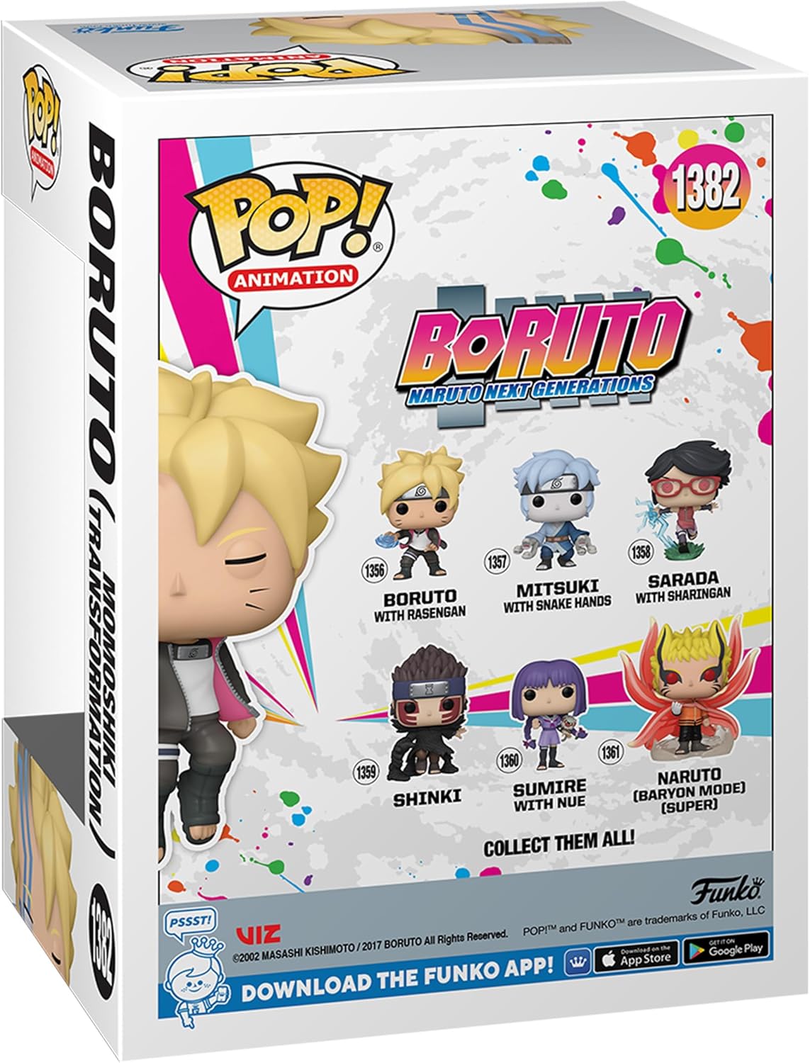 Funko Pop CHASE! Boruto w/ Momoshiki transformation (1382) Boruto