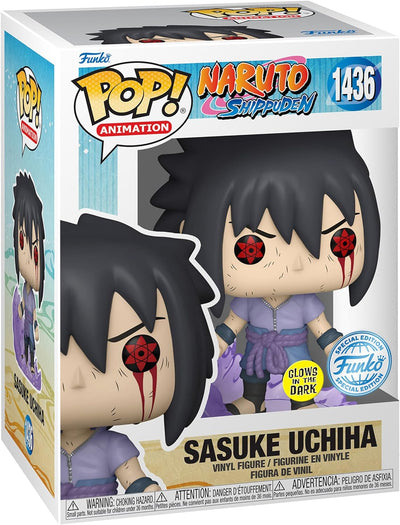 Funko Pop! Sasuke Uchiha (1436) Naruto Shippuden (GITD)