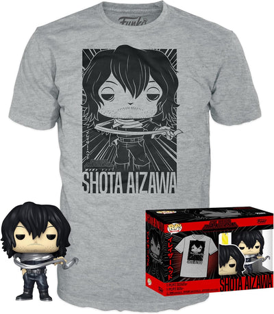 Funko pop & Tee! Tee My Hero Academia Shota Aizawa
