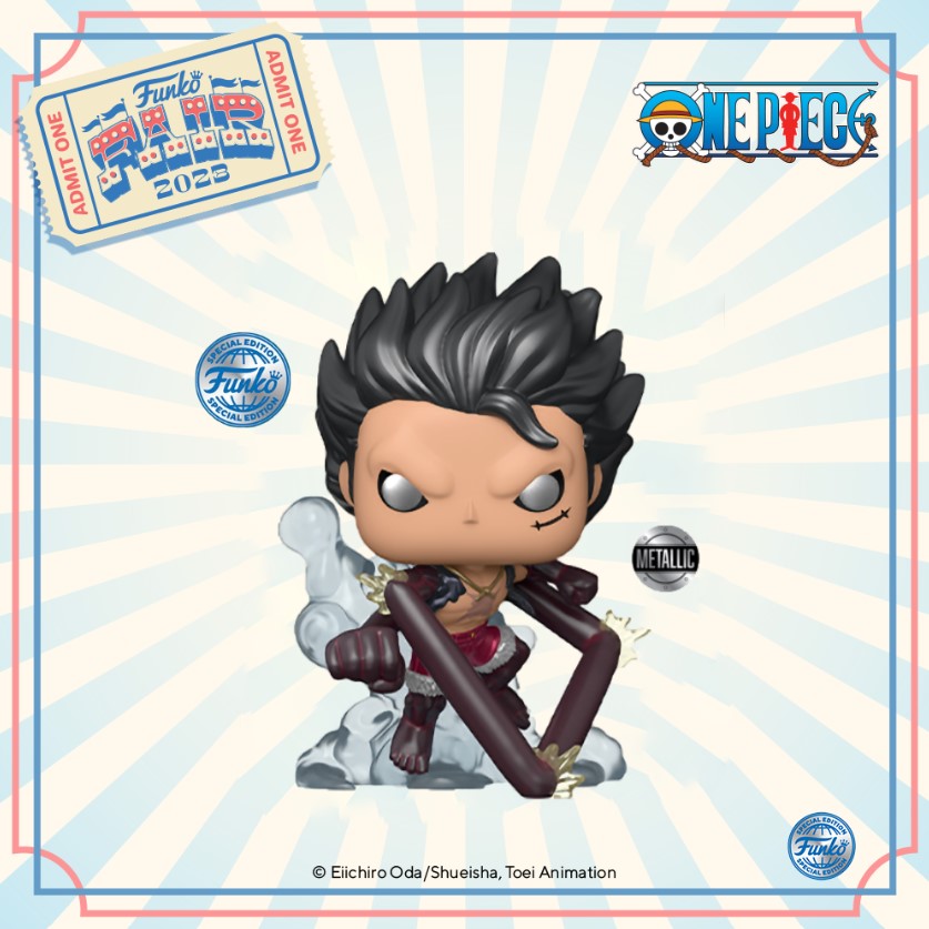 Funko pop! One Piece - Snake-Man Luffy - 1266 (Metallic)