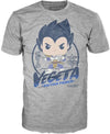 Funko pop & Tee! Dragon Ball Z - Vegeta (Métallique Edition Limitée)