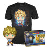 Funko pop & Tee! Dragon Ball Z - Sangoku Métallique Edition Limitée (948)