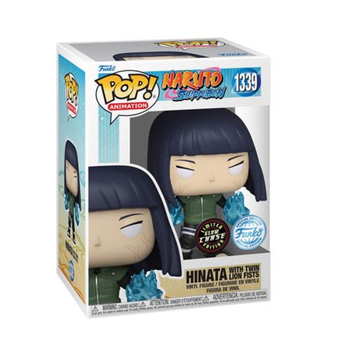 Funko Pop CHASE! Hinata w/twin lion fists (1339) Naruto Shippuden