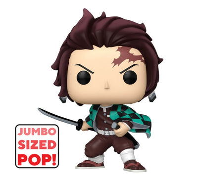 Funko Pop! Tanjiro Kamado - 1805 (Jumbo 25cm) Demon Slayer