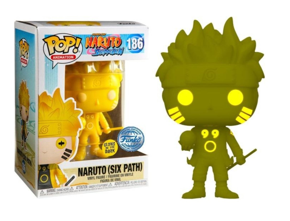 Funko Pop! Naruto - Six Path  (186) Naruto Shippuden (GITD)