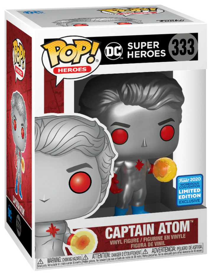 Funko pop! Captain Atom (333) Super Heroes