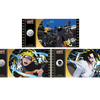 Set de 3 Golden Tickets Black Edition Naruto Shippuden – Limited Edition numérotés